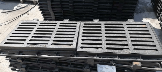 仙游球墨铸铁连体双篦展示